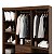 Guarda Roupa Ideal Plus 6 Portas COR:IMBUIA - Imagem 5