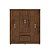 Guarda Roupa Ideal Plus 6 Portas COR:IMBUIA - Imagem 3