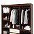 Guarda Roupa Ideal Plus 6 Portas COR:IMBUIA/CHAMP - Imagem 8