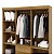 Guarda Roupa Ideal Plus 6 Portas COR:NATURE - Imagem 5