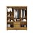 Guarda Roupa Ideal Plus 6 Portas COR:NATURE - Imagem 4