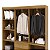 Guarda Roupa Ideal Plus 6 Portas COR:NATURE - Imagem 3