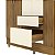 Guarda Roupa Ideal Plus 6 Portas COR:NAT/BRISA/CHAMP - Imagem 7