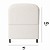 Cabeceira Orgânica Para Cama Box De Solteiro 90cm Eloá - Imagem 2