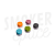 Slick Container de Vidro com Silicone - Silly Dog - 5ml - Imagem 1