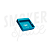 Cinzeiro de Silicone - Quadrado 3 apoios - TGB - Imagem 4