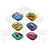 Tin Box - Lion Rolling Circus - Porta Fumo - Imagem 1