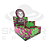 Piteira de Papel - Bem Bolado (Girls in Green) - Rosa - Imagem 1