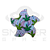 Dichavador - Shuriken Fidget Spinner - 2 Partes - Imagem 1