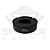 Cinzeiro Sadhu - Silicone - Pequeno C/ Apoiador - Azul - Imagem 3