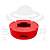 Cinzeiro Sadhu - Silicone - Pequeno C/ Apoiador - Azul - Imagem 2