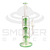 Bong de Vidro - Abduzido - Gold Line - Tree Curve 3 Milk Green -Grande - Imagem 1