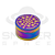 Dichavador de Metal - Print Rainbow Grande - 3 Partes - Folhas - Imagem 1
