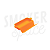 Cuia de Silicone - Silly Dog - Tray Base - Laranja - Imagem 1