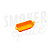 Cuia de Silicone - Silly Dog - Tray Medium Laranja - Imagem 1