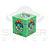 Dichavador Cubo Mágico - Tokahauú - 4 Partes - Verde - Imagem 1
