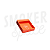 Cinzeiro de Silicone - Quadrado 3 apoios - Rose - Imagem 1
