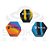 Oil Slick Hexagonal Silicone - Tokahauu - 26ml - Imagem 1