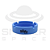 Cinzeiro Silicone - Sadhu - Azul - Imagem 1