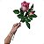 Galho de Rosa Com 1 Flor e 1 Botão Artificial Premium - Imagem 7