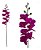 Orquidea Phalaenopsis Artificial Premium 85cm - Imagem 1