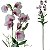 Galho de Flor de Ervilha Artificial Doce 70CM KIT COM 3 Liquidação - Imagem 1