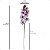 Orquidea Phalaenopsis 8 Flores Branca Artificial Premium 100CM - Imagem 3