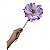 Galho de Gérbera Lilás Artificial Premium 60CM KIT - Imagem 2