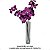 Orquídea Vanda Roxa Artificial Decoração 55CM Liquidação - Imagem 4