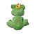 Sapo De Pelúcia Príncipe Rei Premium 40 Cm De Altura - Imagem 4