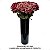 Rosa Inglesa Artificial Queen Anne Premium Luxo 72CM - Imagem 4