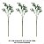 Galho De Flor De Cera Hoya Carnosa Artificial Kit Com 3 - Imagem 6