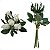 Buquê de Mini Botão de Rosas Artificial Premium Kit Com 2 - Imagem 1