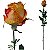 Botão De Rosa Gigante 90cm Flor Artificial Rosa Artificial - Imagem 3