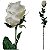 Botão De Rosa Gigante 90cm Flor Artificial Rosa Artificial - Imagem 4