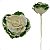 Kit Mini Repolho Ornamental Artificial Branco - 5 Unidades - Imagem 1