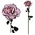 Rosa Decor Perolada Artificial Premium Kit com 2 - Imagem 2