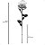 Rosa Decor Perolada Artificial Premium Kit com 2 - Imagem 9