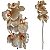 Orquidea Phalaenopsis Decor Fantasia Artificial Premium 70CM - Imagem 5