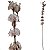 Molucela Decor Fantasia Artificial Premium 100CM Kit com 3 - Imagem 5