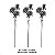 Rosa Decor Fantasia Artificial Premium 60CM Kit com 3 - Imagem 7