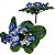 Buquê de Violeta Artificial Premium Kit com 2 - Imagem 2