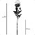 Galho de Dalia Artificial Premium Kit com 3 - Imagem 13