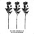 Galho de Dalia Artificial Premium Kit com 3 - Imagem 12