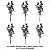 Buquê de Flores Silvestres Artificial Kit Com 6 - Imagem 9