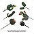 Kit 6 Mini Cactos Artificiais Sortidos Premium Realistas - Imagem 5
