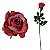 Botão De Rosa Com Toque Real 75cm Flor Artificial - Imagem 3