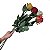 Botão De Rosa Com Toque Real 75cm Flor Artificial - Imagem 6