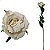 Botão De Rosa Com Toque Real 75cm Flor Artificial - Imagem 1