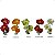 Galho Papoula Com Flores Artificial Premium Kit Com 6 - Imagem 7